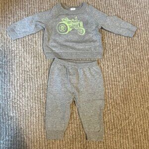 Baby Gap 2 Piece Knit Boy's Long Sleeve Sweater and Pants